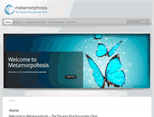 Tablet Screenshot of metamorphosisclinic.com